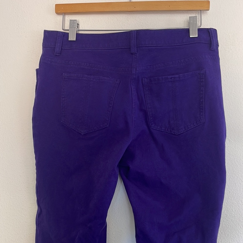 Chicos So Slimming purple denim pants 6 - Picture 3 of 5